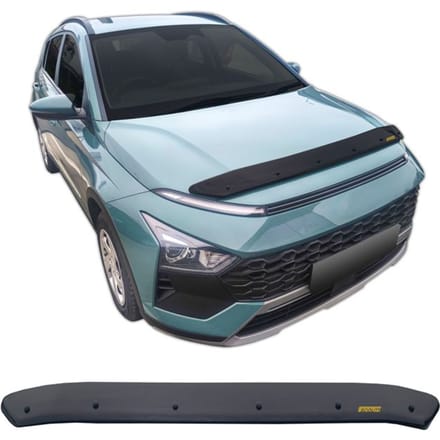 SCOUTT | Bra Capot Déflecteur Protection pour Hyundai Bayon Depuis 2021, Aérodynamique, Assemblage Facile, Aucun perçage requis