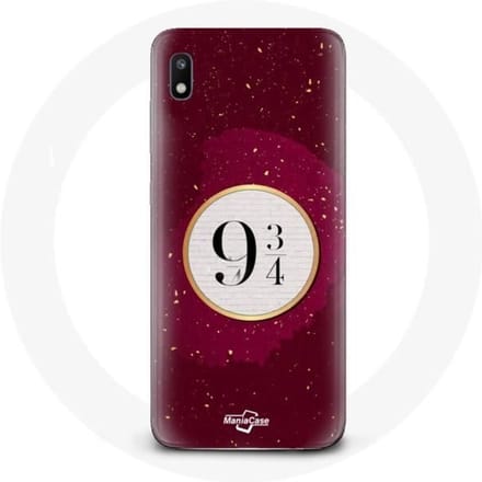 Coque - Harry Potter - Galaxy A10 - Rouge - Rigide - Voie 9 3 4
