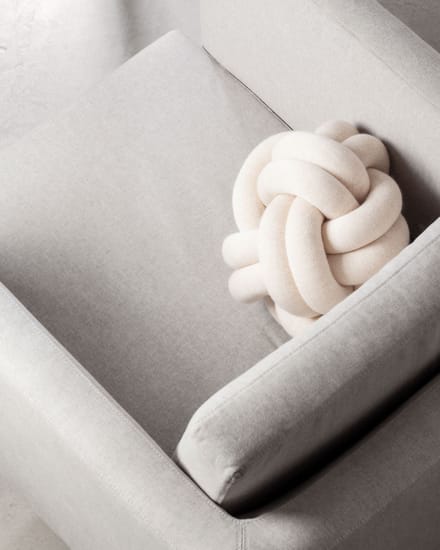 Design House Stockholm Knot Kussen 30x30 Cream