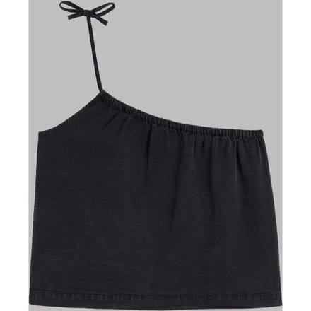 Mikuta The Black Asymmetrical Top Black Taglia: M | Magliette intime Outlet | Donna | Nero