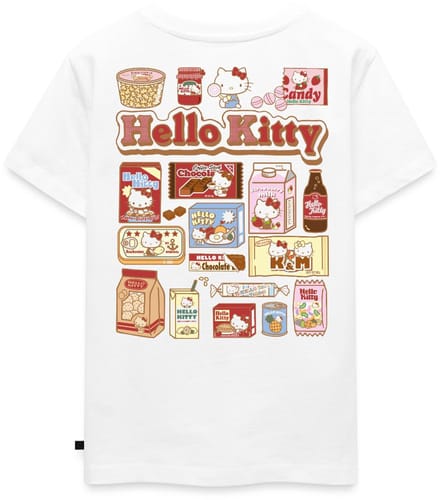 Hello Kitty Snack Collage Premium T Shirt Kinderen