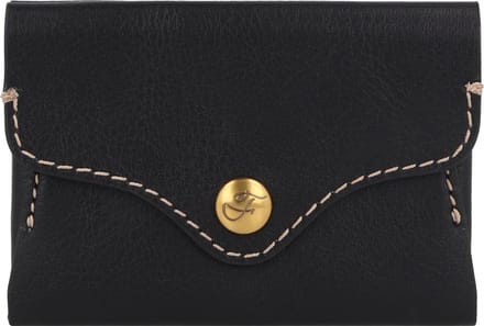 FOSSIL Kaarthoes Heritage Card Case Black Zwart