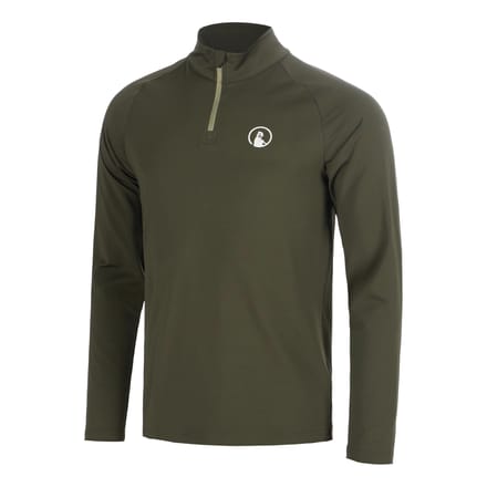 Quiet Please Memories Big Serve 1/4 Zip Longsleeve Heren