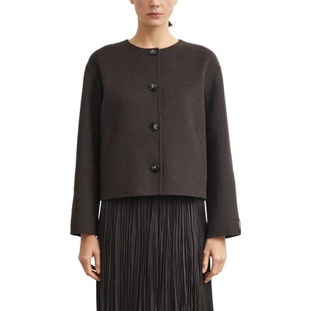 Reversibele Jas met Afneembare Sjaal Dames COMMA