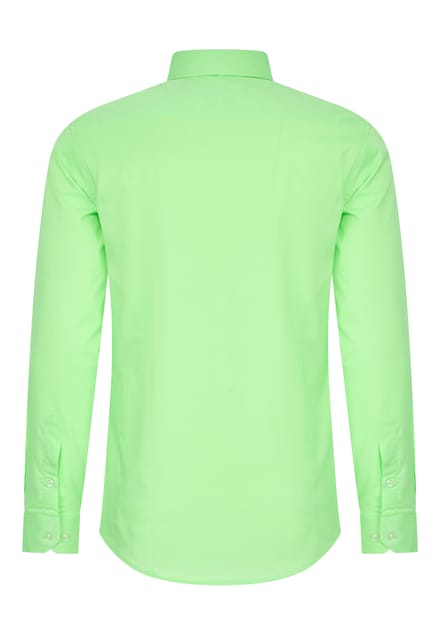Pastelkleurig overhemd S - 6XL Slim Fit Katoenen stretch