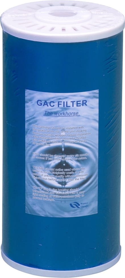 GAC drinkwater filter patroon 10inch/25cm - 5 micron