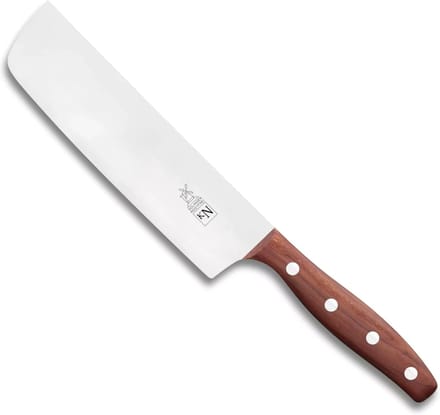 Robert Herder KN Nakiri – Groentemes – 60HRC RVS – Lemmet 18 cm – Heft Pruimenhout