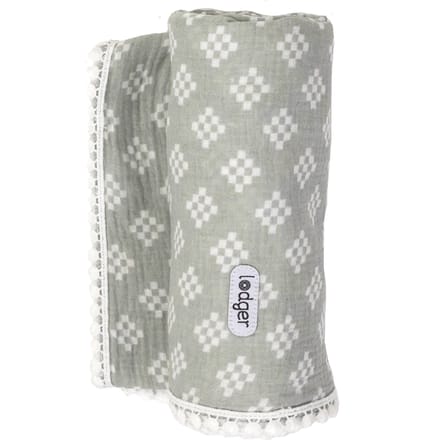 Aanbieding - Swaddle Doek 120x120 cm - Luchtig - Groen