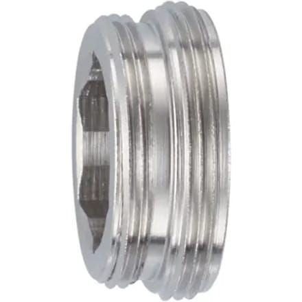 Np Verloopnippel M22x1xm24x1 Messing Verchroomd