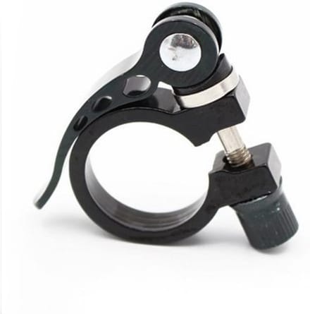 Zadelpenklem Fiets - Zadelklem - Snel Verstellen - Quick Release - 31.8mm - Geel