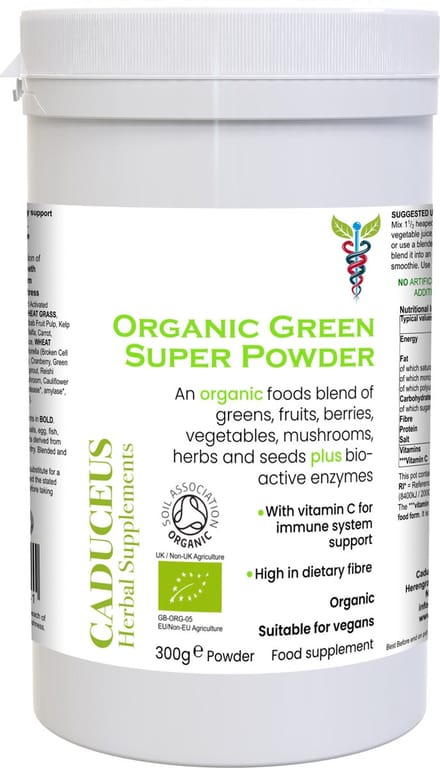 Organic Green Super Powder 300g poeder