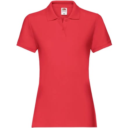 Damespolo Fruit of the Loom Premium