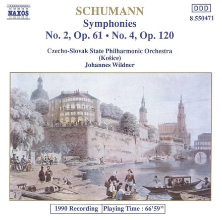 Czecho-Slovak State Philharmonic Orchestra - Schumann: Symphonies No.2 & No.4 (CD)