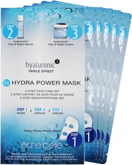 Etre Belle - Hyaluronic - Vlies Maskers - 5 stuks