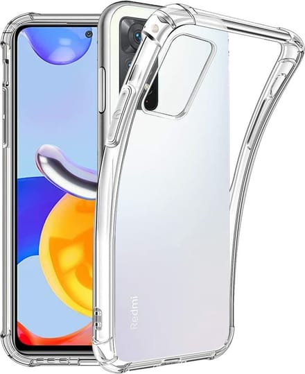 Shockproof Soft TPU hoesje Silicone Case Geschikt voor: Xiaomi Redmi Note 11 Pro 2022 & Redmi Note 11 Pro 5G - Transparant