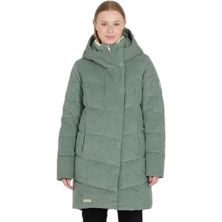 Ragwear Pavla Cordy Dusty Green Winterjas Dames