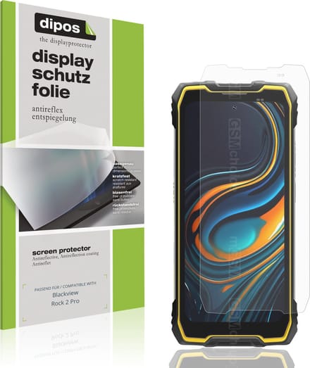 dipos – 4x Matte Beschermfolie geschikt voor Blackview Rock 2 Pro | Krasbestendige & antireflecterende Screenprotector Ultra-Thin