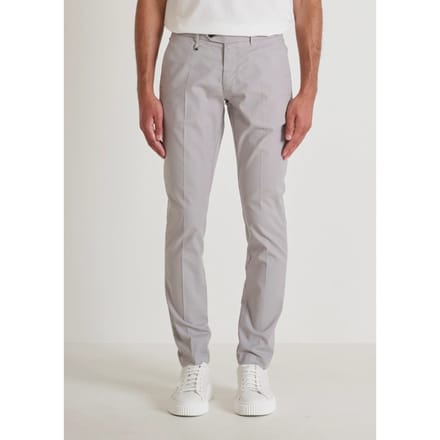 broek mager fit man ijs