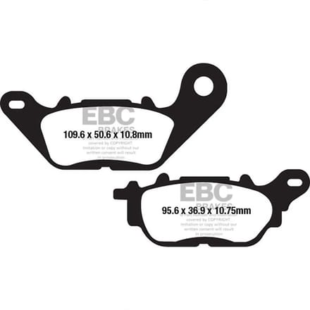 Ebc Fa-series Organic Fa662 Remblokken Zwart