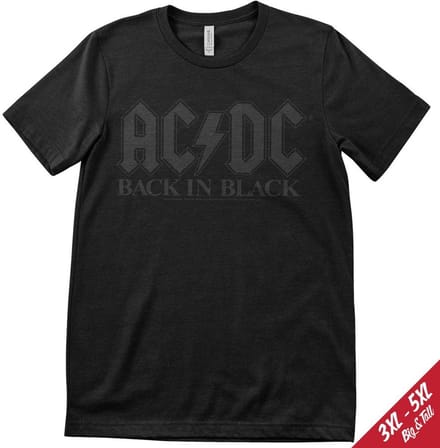 AC/DC Back In Black T-shirt PS-1-ACDC004-H91-9