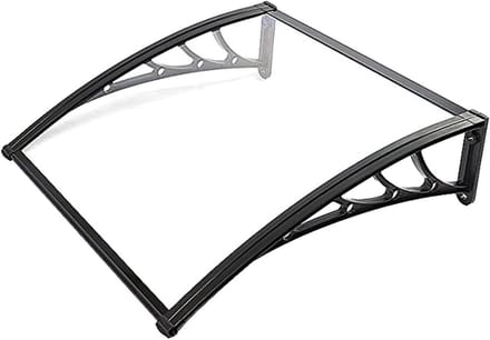 Deurluifel - Buitenluifel Dakbedekking - Bescherming tegen weer - UV-bescherming - 60x60cm - Geel