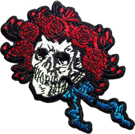 Grateful Dead - Bertha Skull Small Patch - Multicolours
