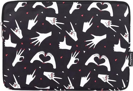 Laptophoes 13.3 Inch GV– Laptop Sleeve – Love & Peace