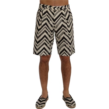 Chevron Print Shorts