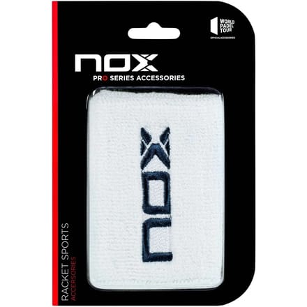 Nox - Logo Zweetband - Wit/Blauw