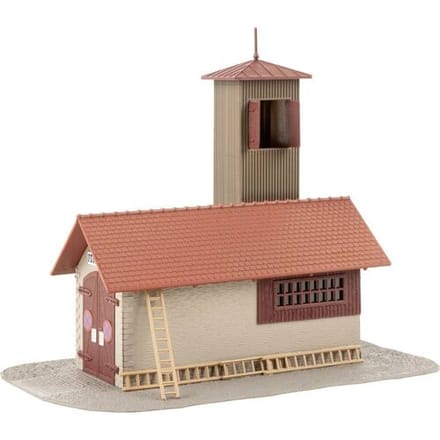 Faller - Fire brigade engine house - FA131383 - modelbouwsets, hobbybouwspeelgoed voor kinderen, modelverf en accessoires