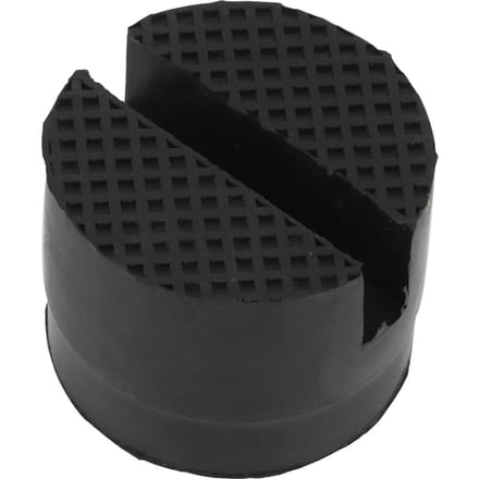 Sleufvormige Framebalk Vloerkrik Adapter Lift Rubber Pad Standaard Houder 5cm1.96inch Diameter black