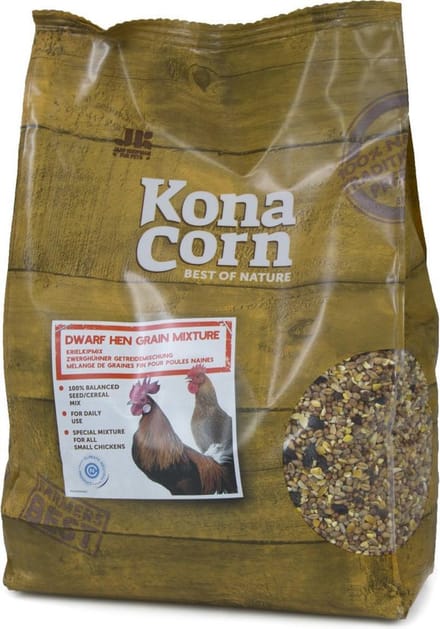 Konacorn Dwerg Hen Granen Mix | 4 kg Pluimveevoer