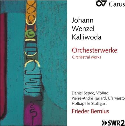 Daniel Sepec, Pierre-André Taillard, Hofkapelle Stuttgart, Frieder Bernius - Kalliwoda: Orchestral Works (CD)