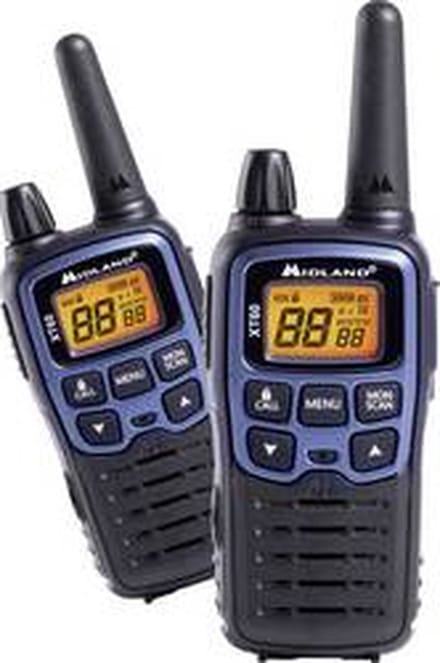 Midland XT60 - Portofoonset - Walkie Talkie - PMR446 - Set van 2 stuks - C1179