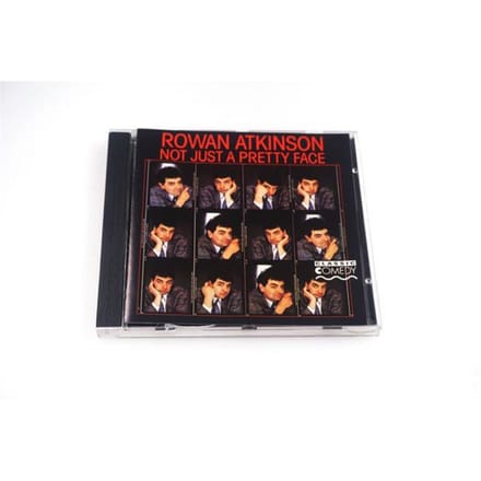 CD ROWAN ATKINSON - Not Just a Pretty Fa  8339982 Polydor 1992 Australië Comedy & Gesproken Woord Gebruikt