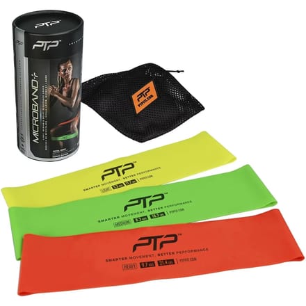 Set van 3 trainingshulpmiddelen PTP Microband
