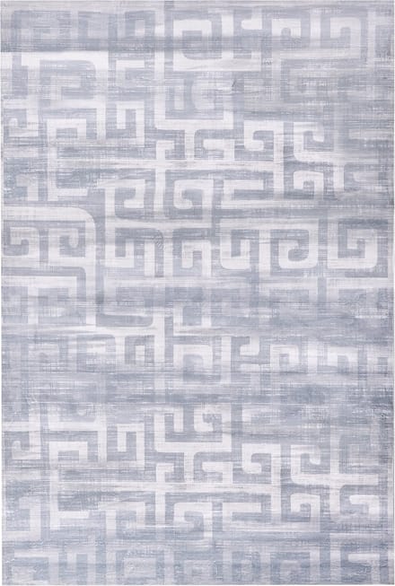 BEYDAG - Loper vloerkleed - Grijs - 200 x 300 cm - Stof