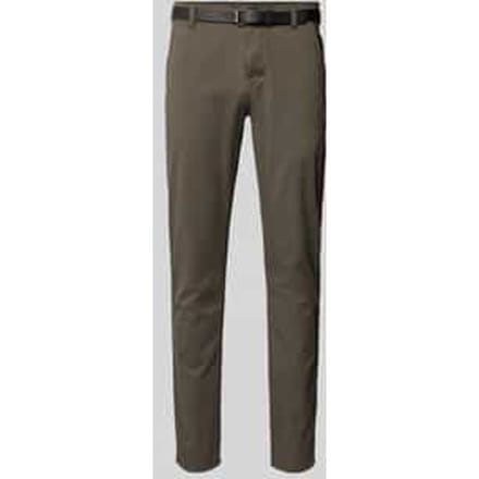 regular fit chino met riem