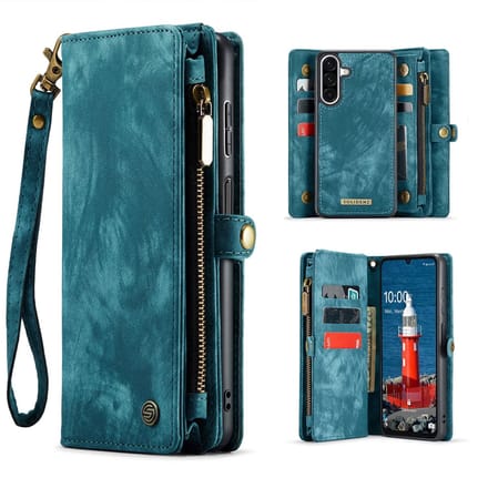 Solidenz Hoesje - Geschikt voor Samsung Galaxy A17 / A18 - Urban Wallet - Blauw