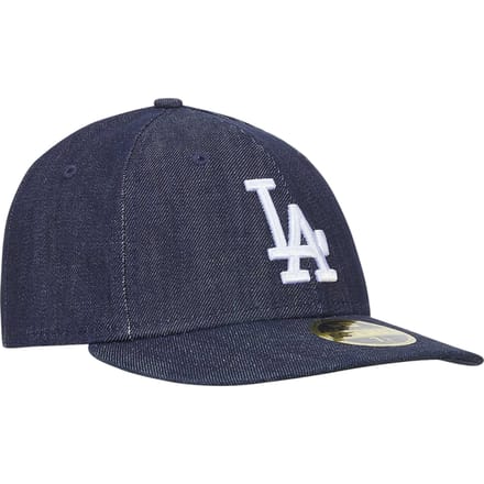 New Era Los Angeles Dodgers 59fifty Pet Blauw