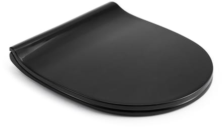 Mesa Living - softclose toiletbril - WC-bril softclose - zwarte WC-bril