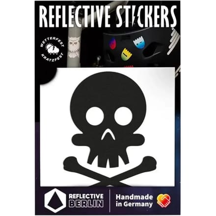 Reflecterende stickers Reflective Berlin Tête de mort