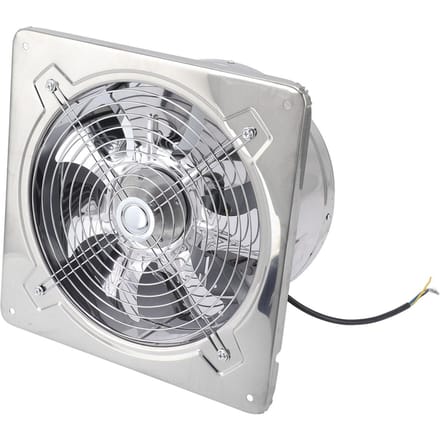 Afzuigventilator Multifunctioneel RVS Keukenventilator voor Keuken Badkamer Magazijn gray