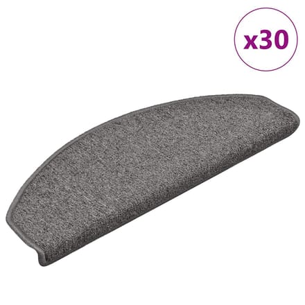 vidaXL - Zelfklevende - trapmatten - 30 - st - 65 - x - 24 - x - 4 - cm - Non-Slip