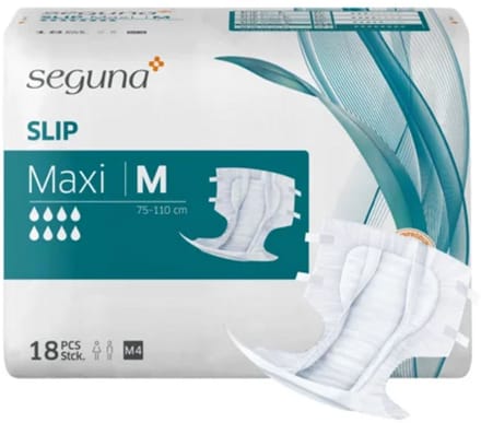 Seguna Slip Maxi Medium - 6 paquets de 18 protections