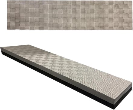 Fietsmat - Beschermingsmat - Thuis Workout - Schokabsorberend - 2 stuks - Zwart Grijs