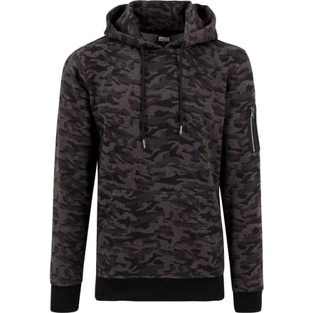 Urban Classics Sweat Camo Bomber Hoody dark camo