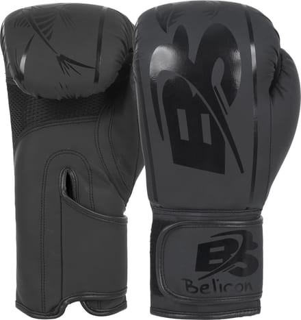 Bokshandschoenen Zwart --- 8 OZ - Belicon wears