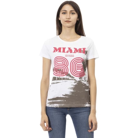 Miami 86 Grafische T-shirt Korte Mouwen