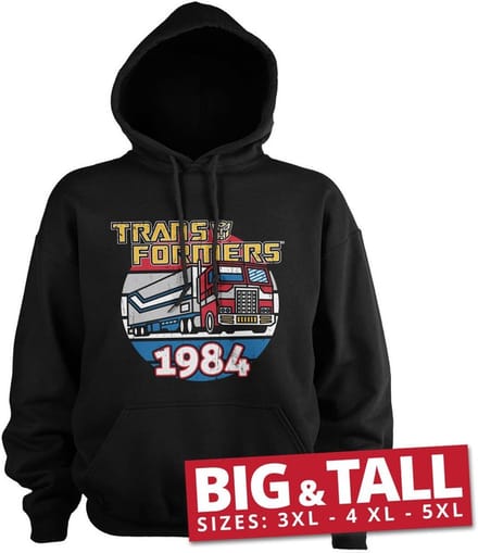 Transformers Optimus Prime uit 1984 – Hoodie in grote maten